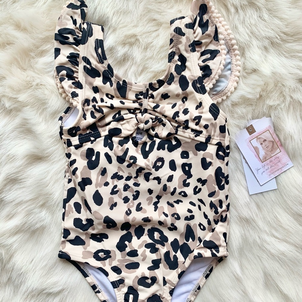 SOLD Jessica Simpson Kids Leopard One Piece